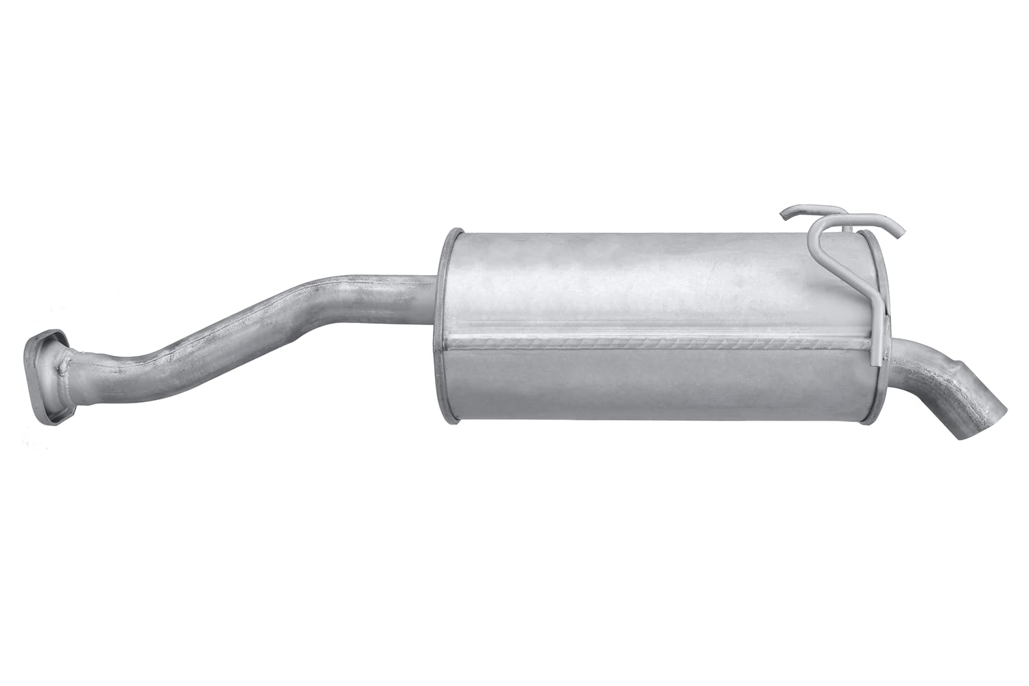 HELLA 8LD 366 030-531 Tłumik końcowy - Easy2Fit® Kit - z tyłu - jednoczęściowy - Komplet z elementami do montażu
