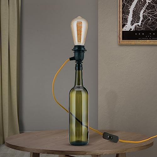 Portalámparas E27 para botella dorado de ORION LIGHTSTYLE 3