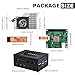 GeeekPi AI HAT+ Build-in Hailo AI Accelerator with Metal Case & Active Cooler for Raspberry Pi 5 (26 Tops)