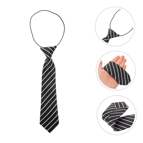 Necktie Stylish Striped Design for Boys Costumes for School Events Soft and Durable for All Ages4