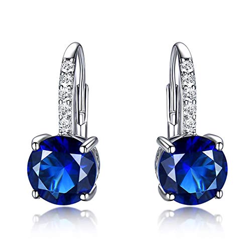Boucles d'oreilles de mariage pour femmes, créoles argent anti-allergie