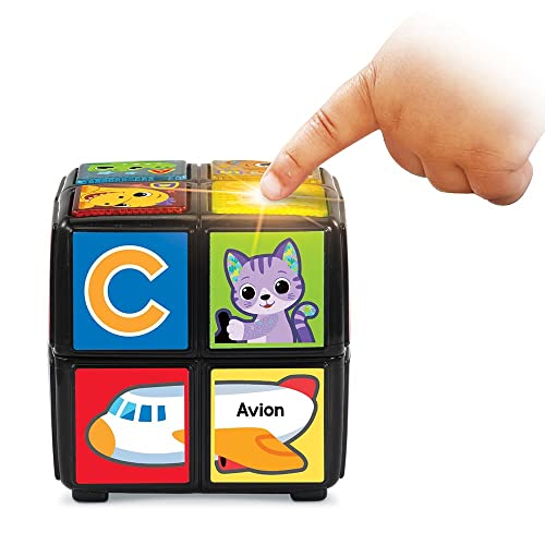 VTech – Tourni Cube Cube Bébé A Tourner Jouet Éveil Bébé – 18/ – Version FR - vue 6