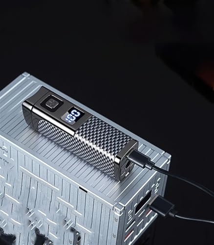 Encendedor triple llama para cigarros, a prueba de viento miniatura 5