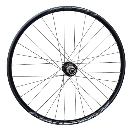 Madspeed7 26" (ETRTO 559x25) MTB Mountain Trail Enduro Bike Rear Wheel 8/9/10/11/12 Speed HG Cassette Compatible - Premium 6x Pawls Taiwan Sealed Bearings ‘10x135mm QR’ Hub - Tubeless Compatible