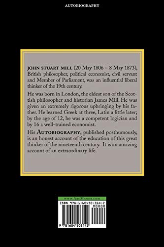 The Autobiography of John Stuart Mill