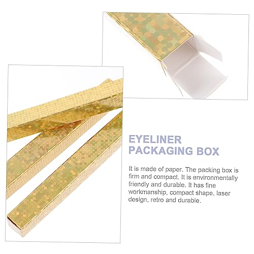 NOLITOY Caixas De Embalagem 20Pcs Caixa De Delineador Caixa De Delineador Caixa De Delineador Vazia