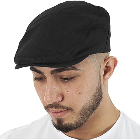 TOSKATOK Classic Brushed Cotton Flat Cap Cover