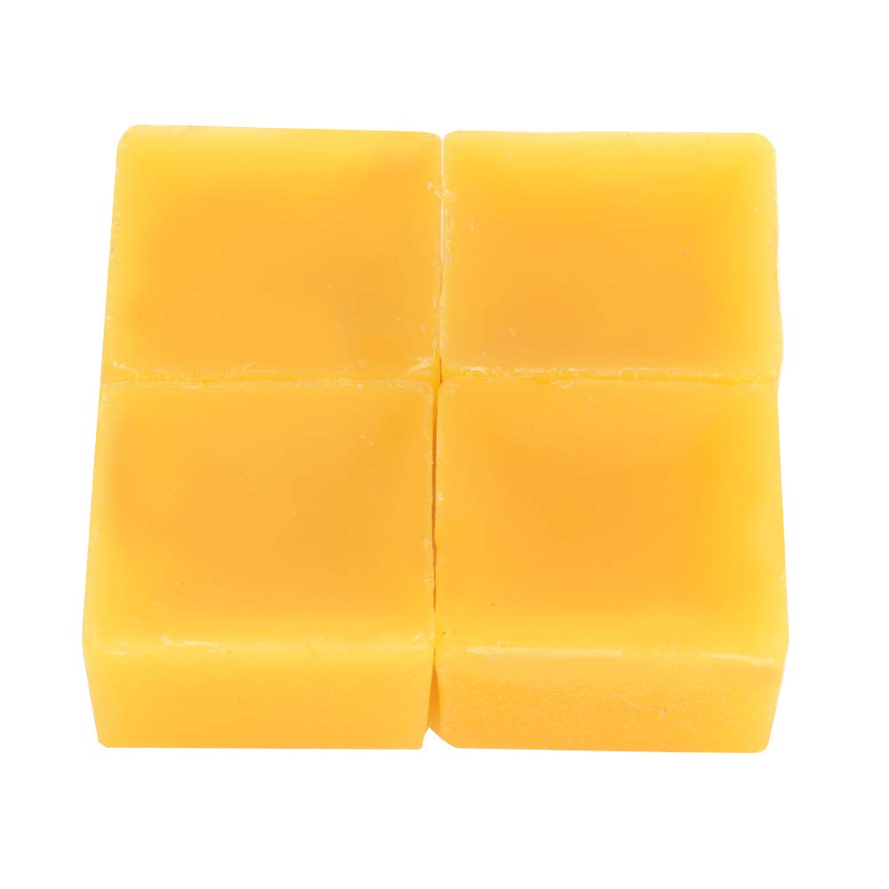 Atyhao 20Pcs Yellow Beeswax, Food Grade Natural Beeswax Block Beeswax Bars Accessories Cosmetic Grade for Making Soap Lipstick Candle(10gram)