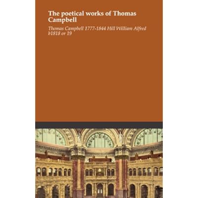 The poetical works of Thomas Campbell