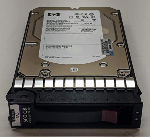 516810-003 HP 600GB 15K RPM 3.5Inches Dual Port 6GBits SAS Hard D