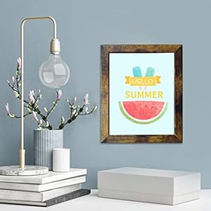 PETAFLOP 8x10 Picture Frame Rustic Brown Frames Fits 8 by 10 Inch Prints Wall Tabletop Display, 7 Pack PETAFLOP 8×10 Picture Frame Rustic Brown Frames Fits 8 by 10 Inch Prints Wall Tabletop Display 7 Pack