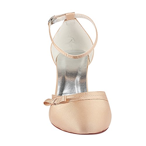 Chaussures de mariée à talons hauts style Richelieu et nœud