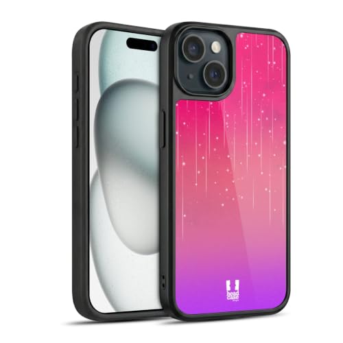 Coque de protection militaire pour iPhone 15 antichoc Head Case Designs Rose Violet