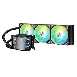TRYX Panorama 360 ARGB 360mm AIO 6.67'' AMOLED Curved Scr…
