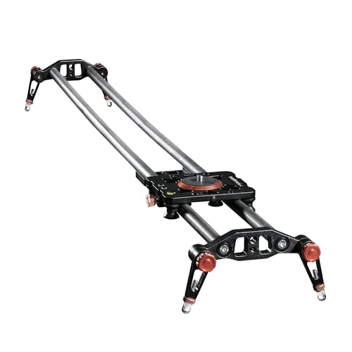 Walimex Pro Carbon Video Slider Pro 120 cm für präzise Kamerafahrten