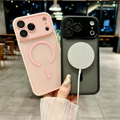 Coque iPhone Air magnétique antichoc protection translucide mate pour recharge induction sans fil