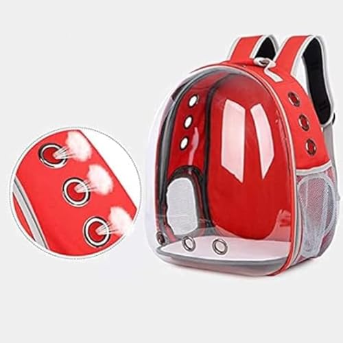 Mochila Pet Transporte Cães Gatos Visão Panorâmica Conforto Ventilação Segurança Design Moderno Viag