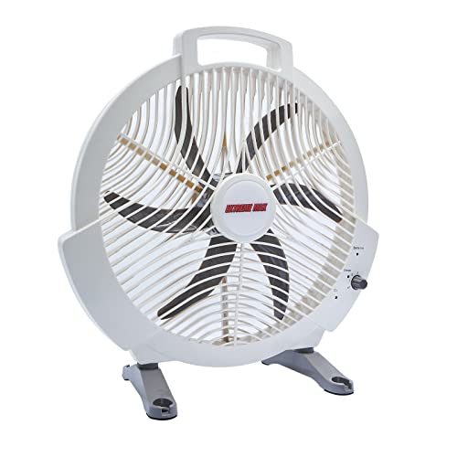 Extreme Max Rechargeable 12V Box Fan for RV and Travel