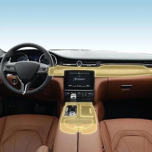 PPF film de protection intérieur Maserati Quattroporte anti-rayures prédécoupé