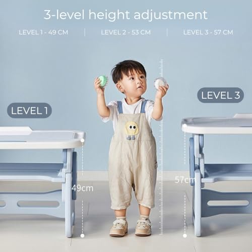 Ensemble table et chaise pour enfant MICCOO résistant aux taches