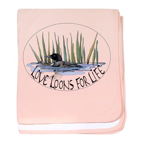 CafePress Love Loons for Life!! Baby Blanket, Super Soft Newborn Swaddle