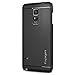 Spigen Neo Hybrid Galaxy Note 4 Case with Flexible Inner TPU and Reinforced Hard Bumper Frame for Samsung Galaxy Note 4 2014 - Metal Slate