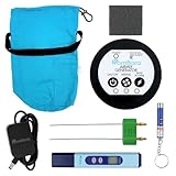 FromBora AirMix Colloidal Silver Generator Kit with Auto-Stirring – 99.99% Pure Silver Rods – TDS Meter & Travel Bag – Constant Current Machine for True Nano Particles at Home & Boost Mode