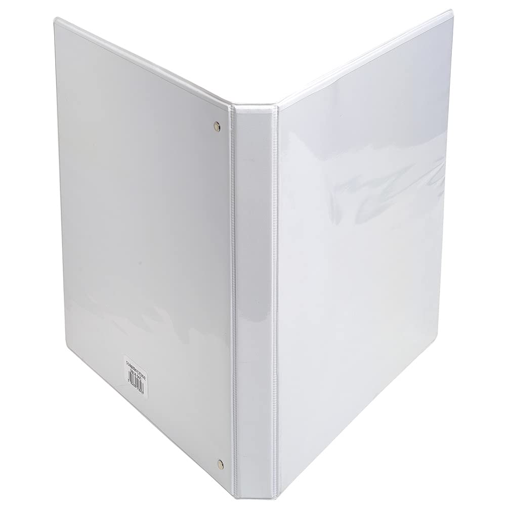 Exacompta 51820E Segregator Kreacover Opak - polipropylen - 3 kieszenie do personalizacji - 2 D-ringi 15mm - A4 maxi - 1 sztuka - kolor biały