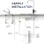 AQUALTRA USF-AR-800 Reverse Osmosis System, 10 Stage Alkaline Tankless RO System, NSF/ANSI/CAN 372 Certified, 800GPD, 3:1 Pure to Drain, Smart LED Faucet