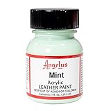 Angelus Acrylic Leather Paint, Mint, 1 oz.