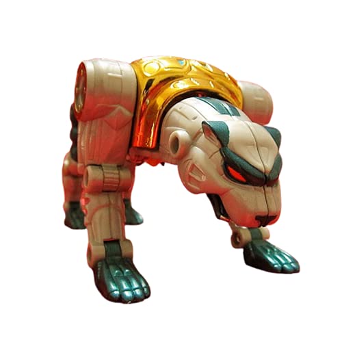 YCCCC Transformer Toys Beast War Deluxe Class KO Cheetor Metal Variant Action Figure, Ages 8 and Up, 6-inch
