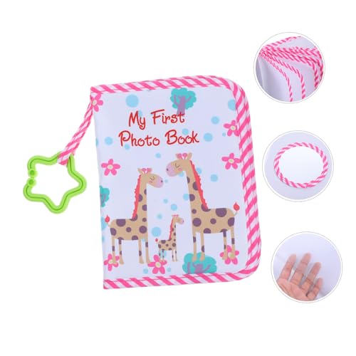 ERINGOGO álbum de crescimento presentes o presente livro de álbum livro de fotos de pano de bebê que