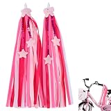 YIPFEN 1 Paire Serpentins de Guidon Vélo Enfant Multicolores pour Décoration - Accessoires...
