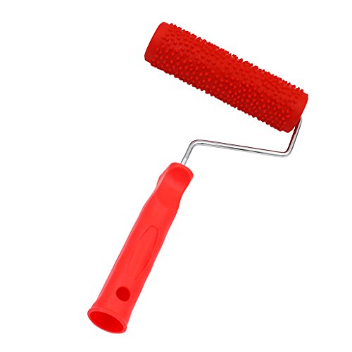 Fenteer Rodillos De Pintura Texturizados Grabados En Relieve De 7 Pulgadas Para El Adorno De La Pared De Diy - # 11