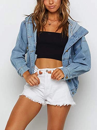 Women's Oversized Denim Jacket3