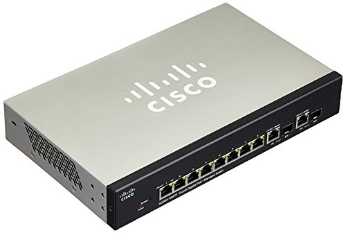 Cisco - Commutatore gestito con 10 Porte Gigabit con connettività Poe+