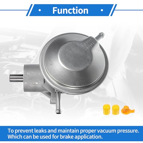 Bomba de vacío para freno No.97548186/290KT00030 Bomba de vacío para motor para Isuzu N-Series 2020-2023 Aleación de aluminio tono plateado 1 pieza miniatura 5