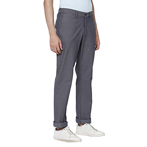 Image of blackberrys Men's Regular Fit Casual Pants (EK-ATLAS-90# Navy 38)