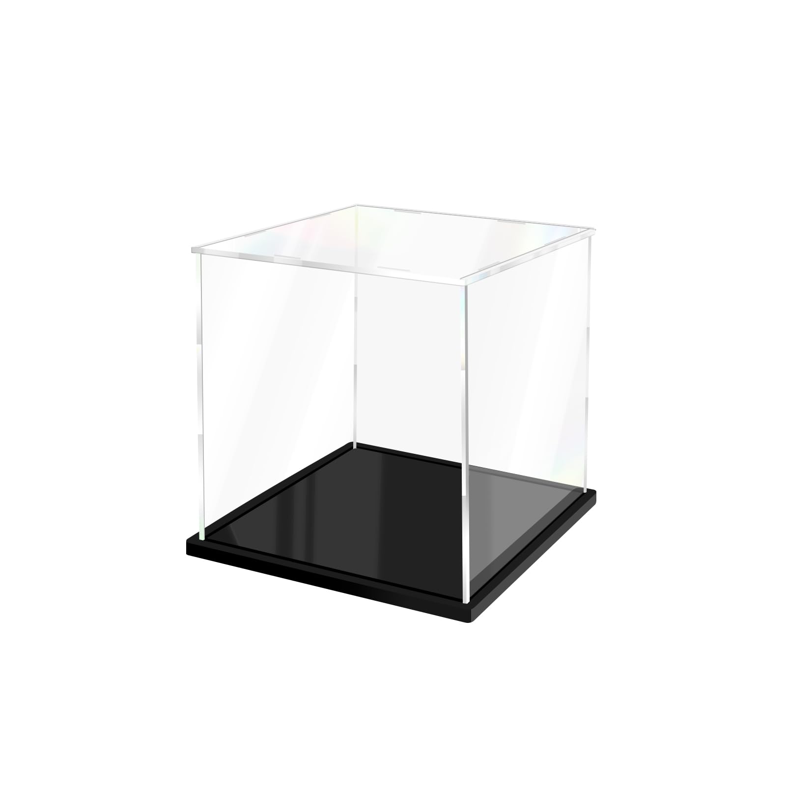 Acrylic Display Case for Lego Collectibles, Clear Box 6.7x6.7x6.7in