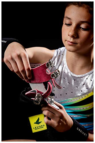 Leviero Gymnastics Buckle Grips Set Pink 1 #TOP4