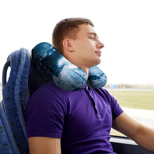 Almohada U de Espuma viscoelástica 30x25 cm Cervical miniatura 7