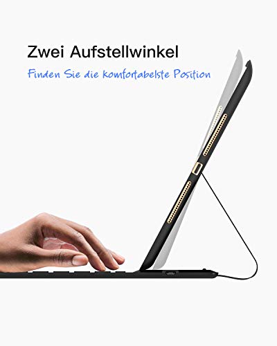 Inateck Hülle mit Tastatur für iPad, Ultraleicht 360g – Ansicht 4
