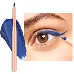 OULAC Matita Occhi Waterproof, Eyeliner Blu Mat Girevole, Colore Intenso, Dura 12 Ore +, Texture Liscia e Cremosa, Non Trasferibile, Vegan (18) Deep Trench