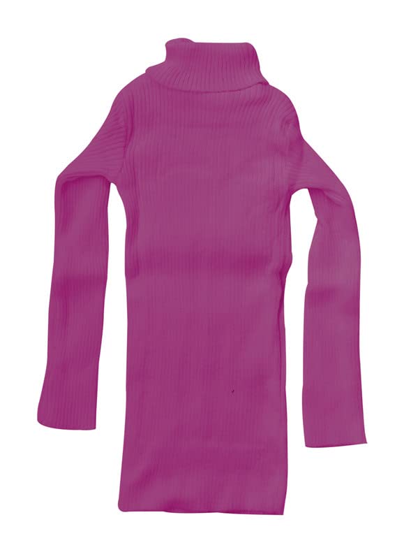 Image of IndiWeaves Girls Wollen Warm High Neck Full Sleeves T-Shirt /Inner /Skivvy for Winter (Pack of 2) Red /Purple 14-16 Years 10110-0110-IW-P2-34