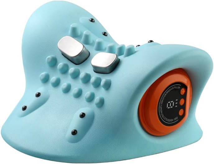 Beloving Masajeador térmico 3 en 1 de cuello y hombros con pulso y vibración, intensidad ajustable, almohada de apoyo ergonómica para mayor disponible en Yaxa Guatemala