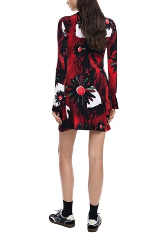 Image of Desigual Women's Woman Knit Dress Long Sleeve