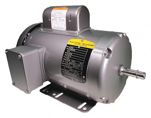 Baldor L3515 General Purpose AC Motor, Single Phase, 56/56H Frame, TEFC Enclosure, 2Hp Output, 3450rpm, 60Hz, 115/230V Voltage