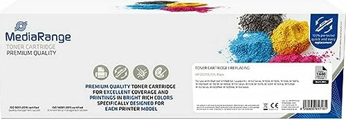 MediaRange Eurotone Toner équivalent HP CF217A/17A avec Puce Noir