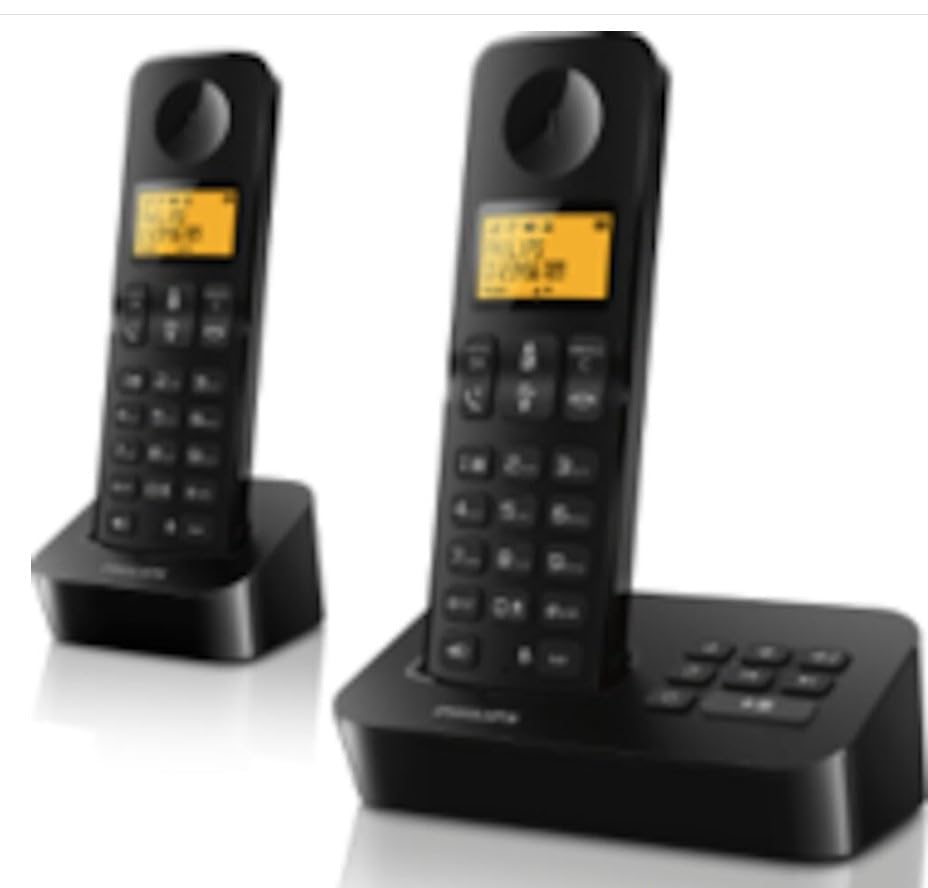 Téléphone résidentiel Philips D2652B répondeur reconnaissance des numéros