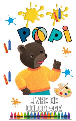 Coloriage Popi: Livre coloriage enfants (French Edition)